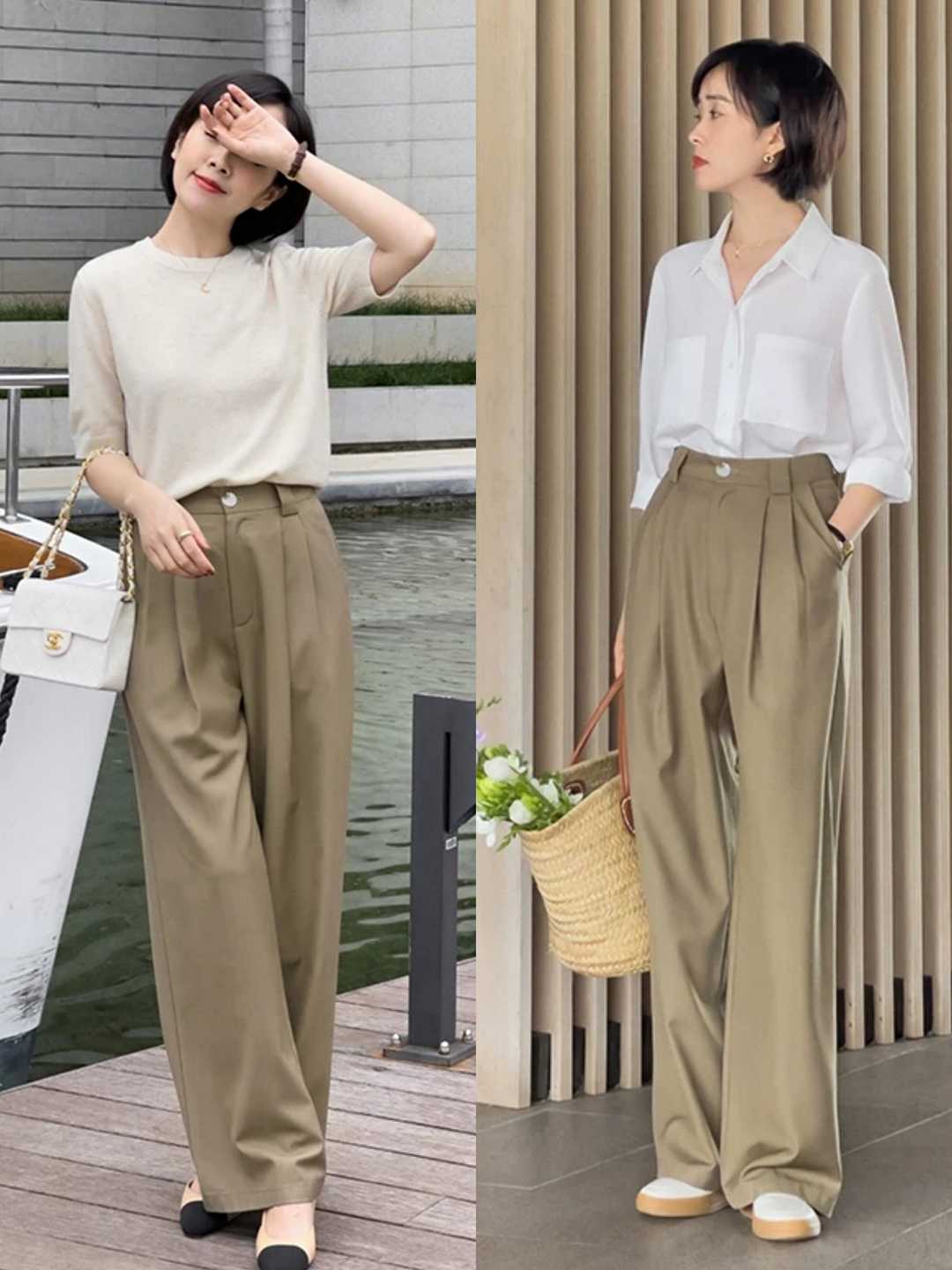 2020流行阔腿裤怎么穿,阔腿裤的4种“时髦穿法”