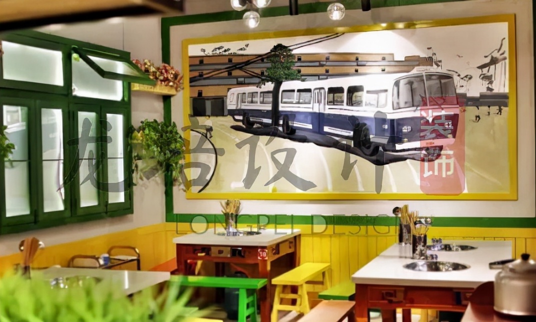 武汉餐厅装修价格,钢管厂五区小郡肝串串香装修风格