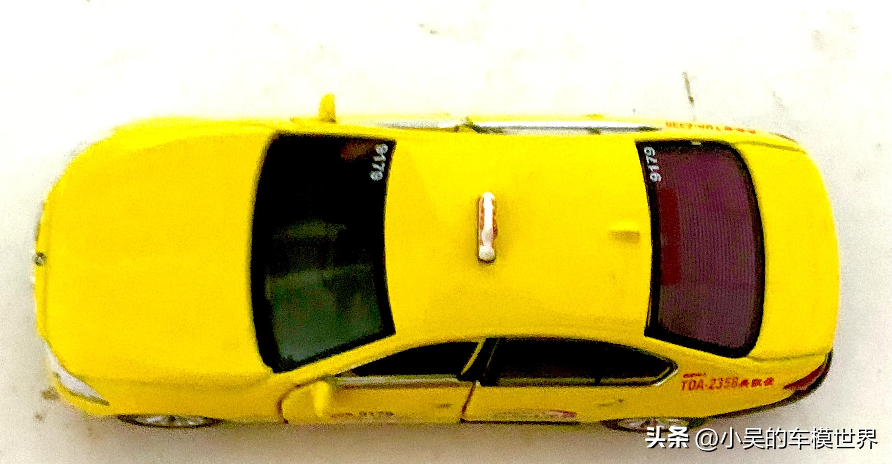 豪华“小黄”|1/64TINY微影会员限定宝马五系台湾大都会电召的士