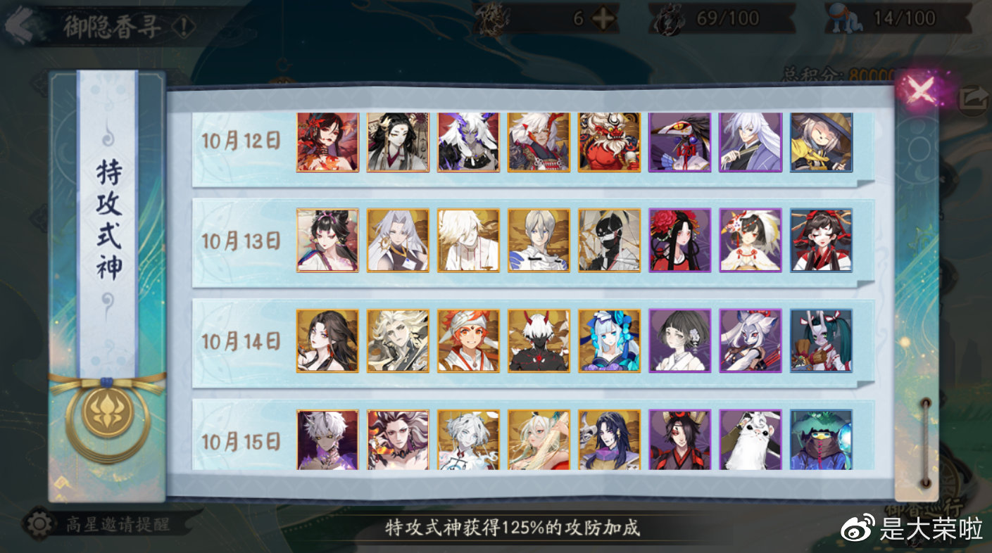 阴阳师超鬼王寻香行技能,寻世香行鬼王阵容