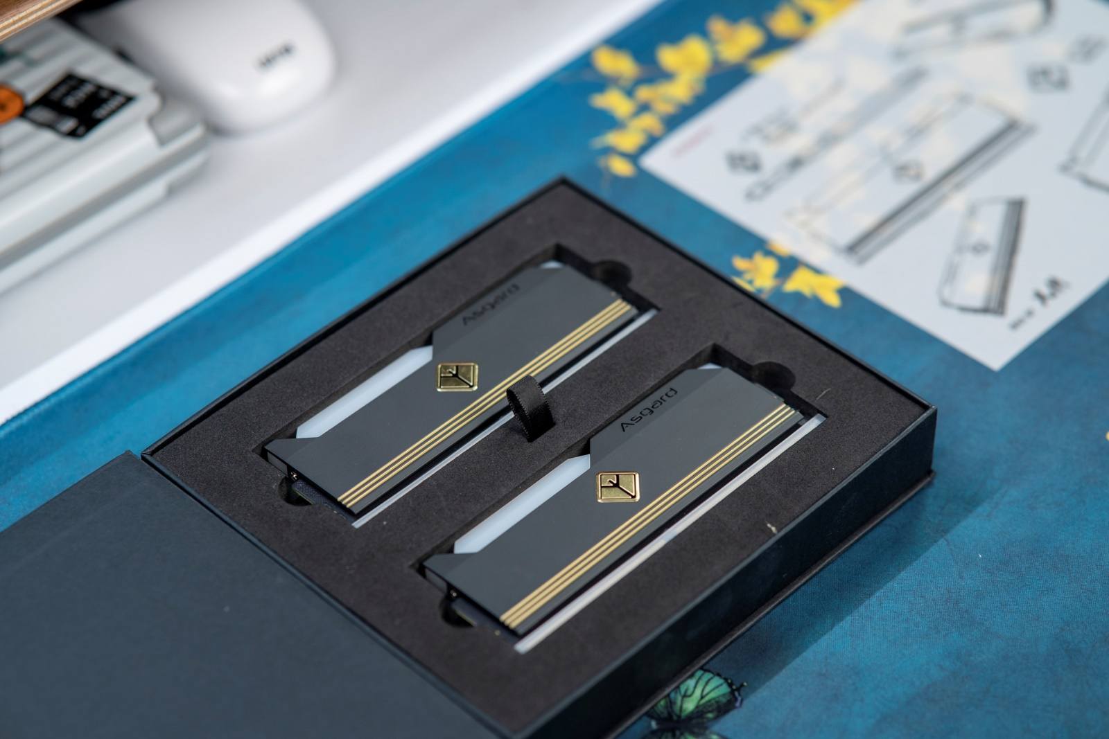 阿斯加特内存条ddr5钛银甲,阿斯加特ddr58gb