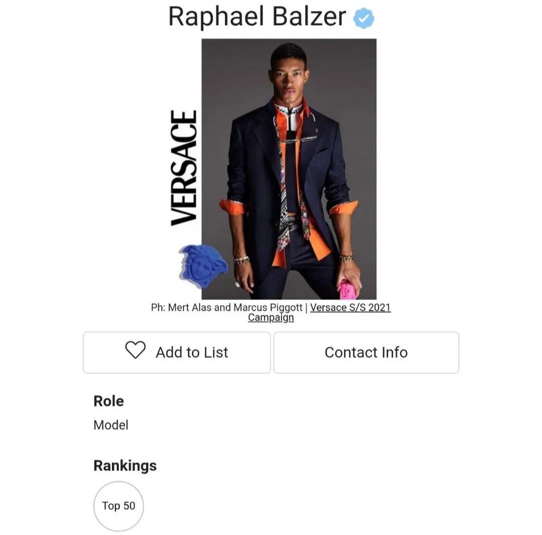 拉斐尔尼日利亚,德国男模特图片