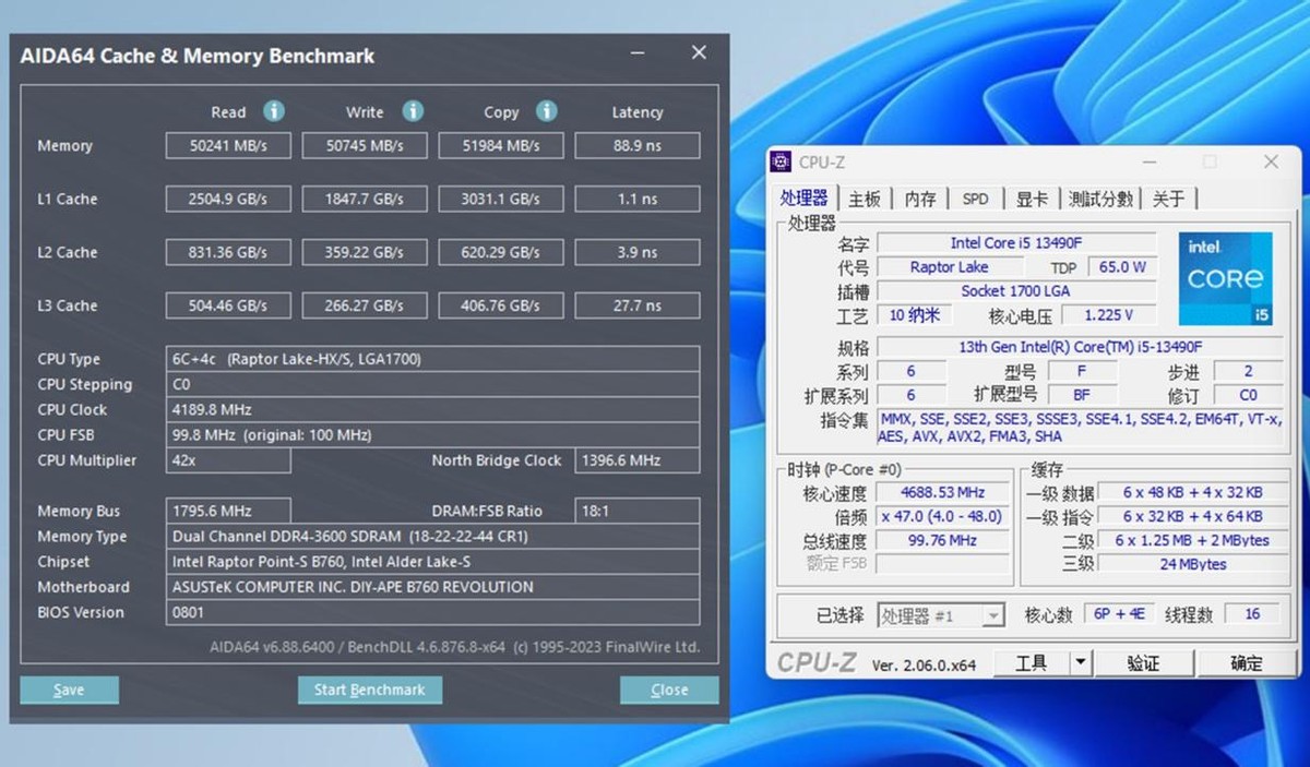 13490f配华硕b760mplusd5主机,b760主板13490和12600kf怎么选
