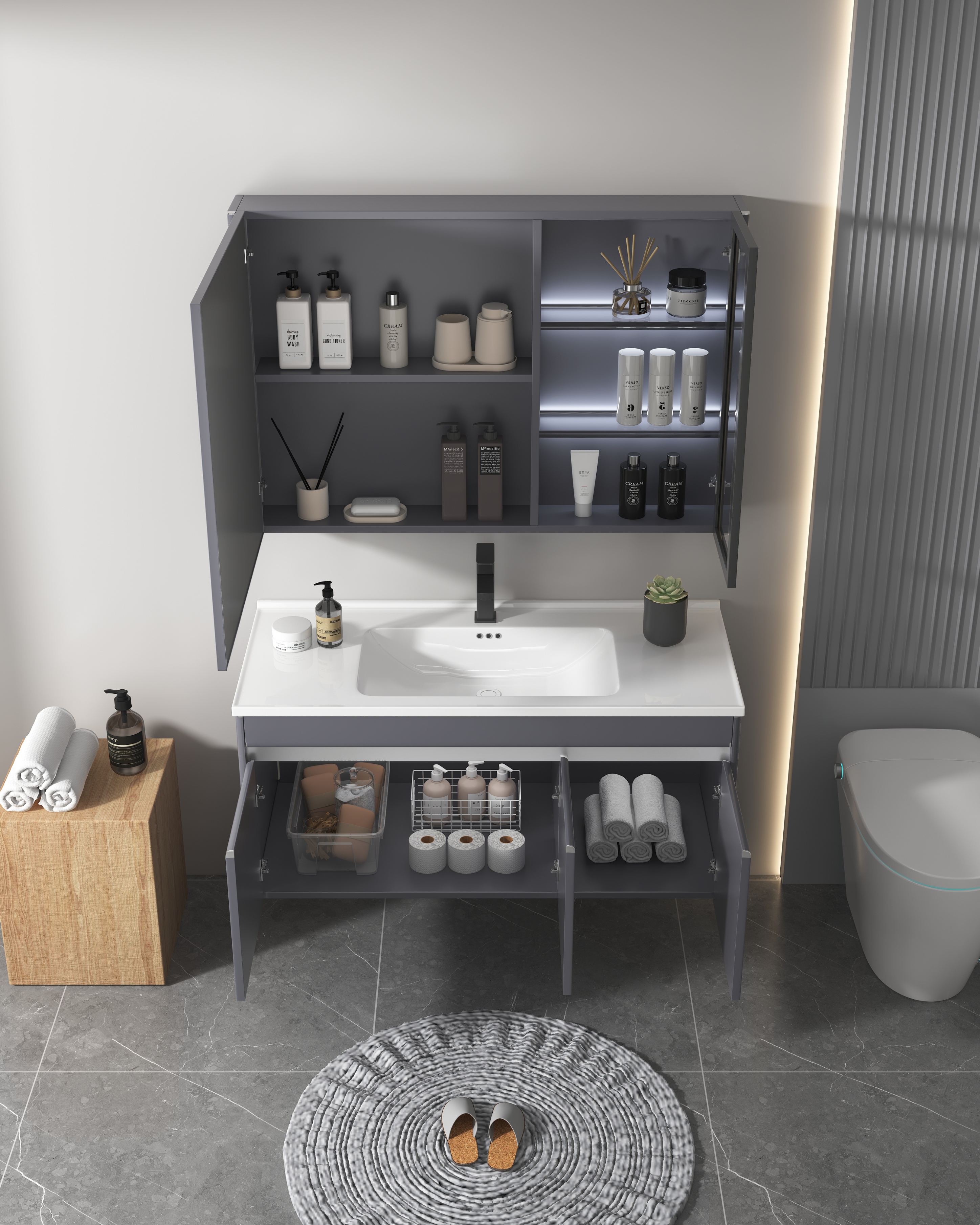 卫生间哪种洗手盆材质比较好,卫生间洗手盆柜体什么材质好