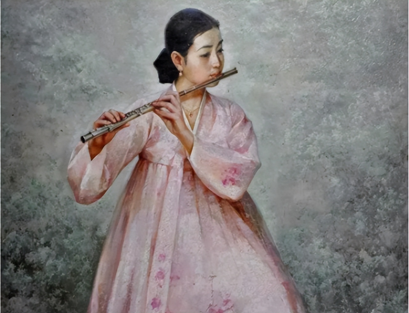 国画松竹梅岁寒三友图作品欣赏,松竹梅是岁寒三友吗