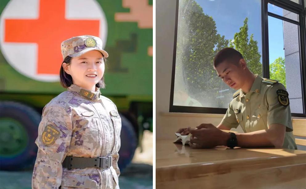 *警武**少尉、陆军中士，俩人结婚了！