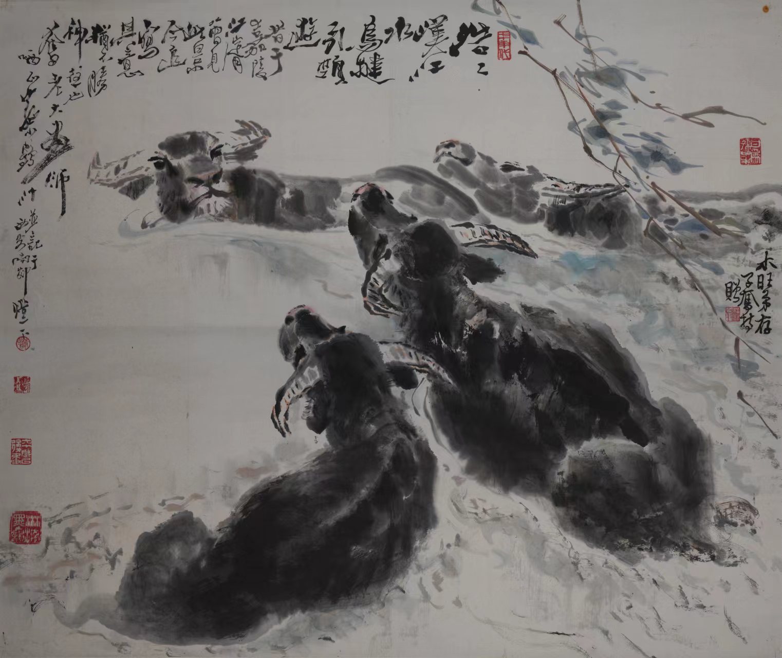 陈子奋画拍卖价,陈子奋花鸟画作品