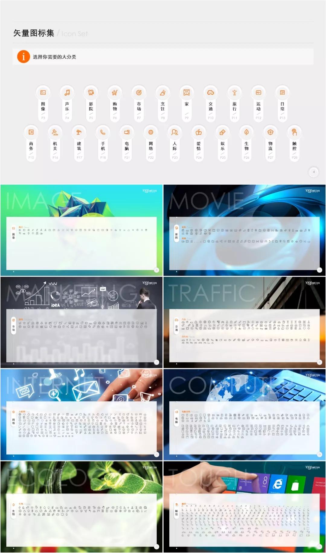ppt制作数据图标的技巧和方法,ppt各种图标制作教程
