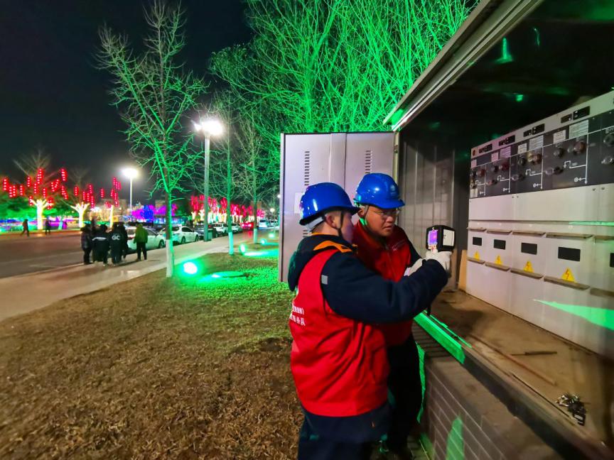 电力公司春节保供电新闻,电力抢修圆满完成元宵节保电