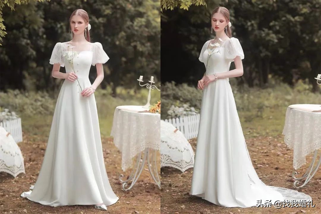 店内主打十款婚纱礼服,小众婚纱礼服推荐