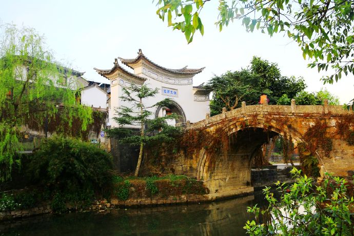 云南和顺古镇,和顺古镇如诗如画的风景
