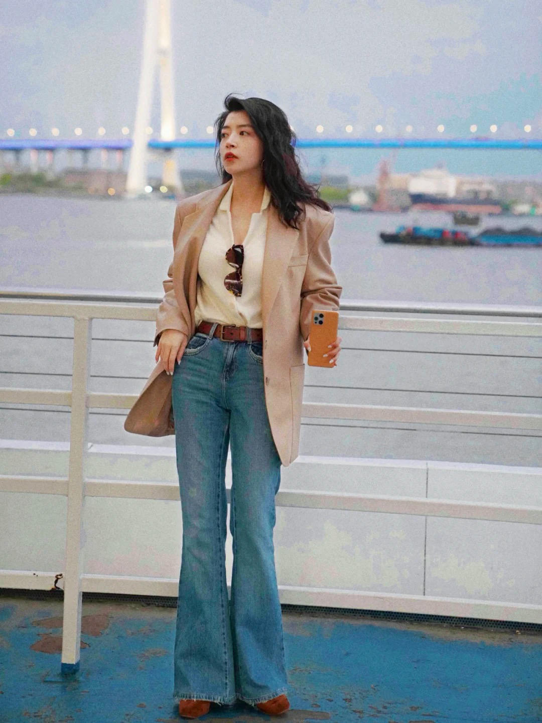 屁股大胯宽的女士穿什么裤子好看,140斤遮肉遮胯宽显瘦裤子