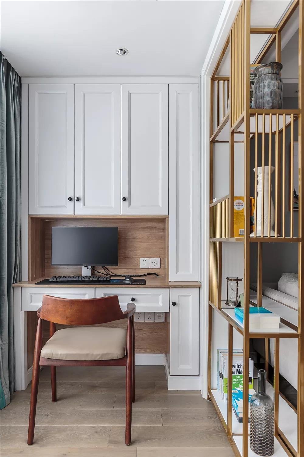 简约北欧风衣柜卧室,卧室无柜子设计北欧风