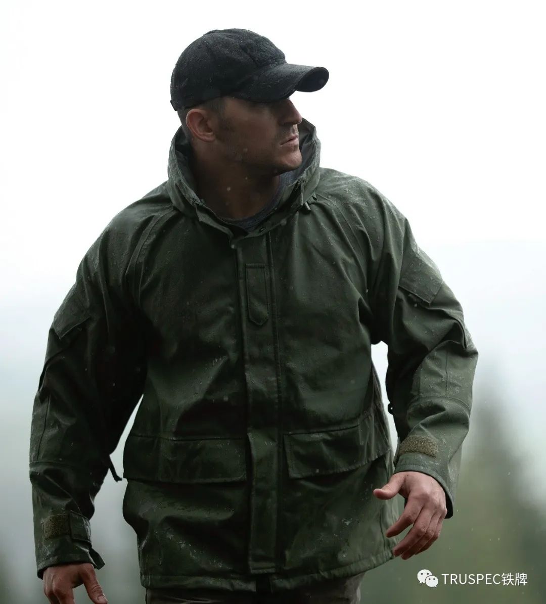 TRU-SPEC战术防水大衣H2OPROOF超强防水透气技术揭秘