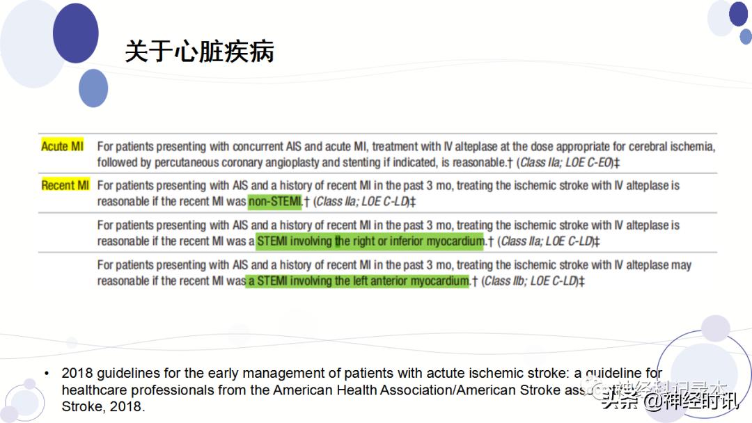 关于急性缺血性卒中静脉溶栓决策的若干问题