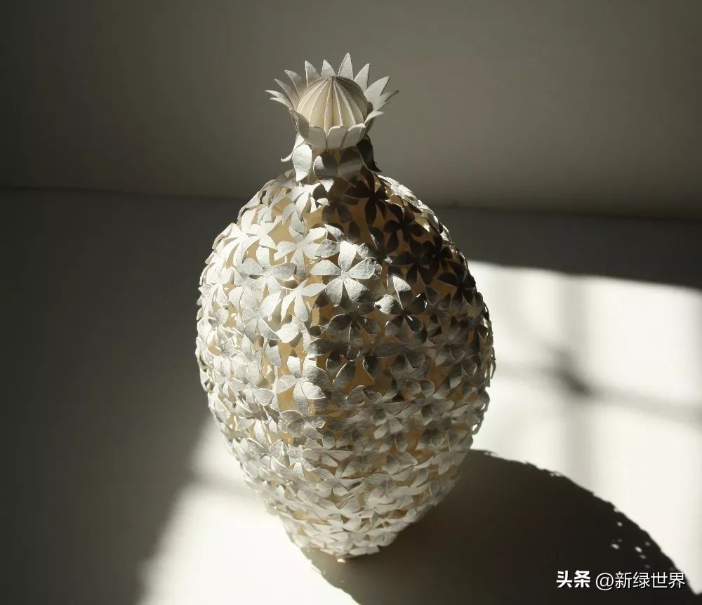 纸艺作品绘画,千变万化的纸艺术作品