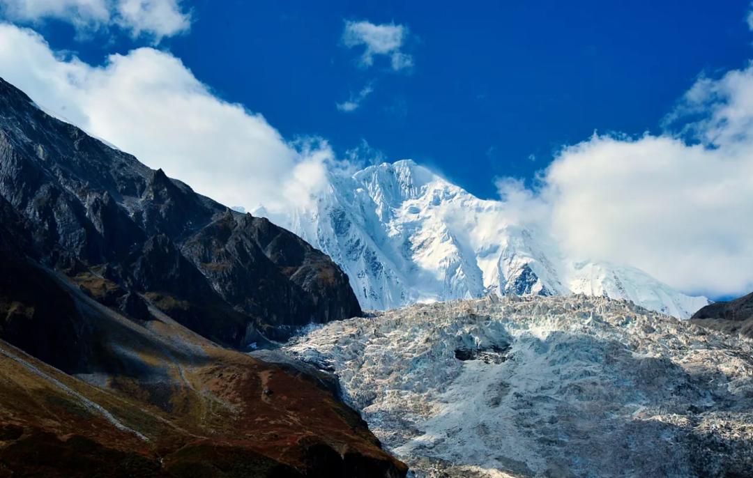 中国最美六大冰川之米堆冰川,中国最美八个冰川