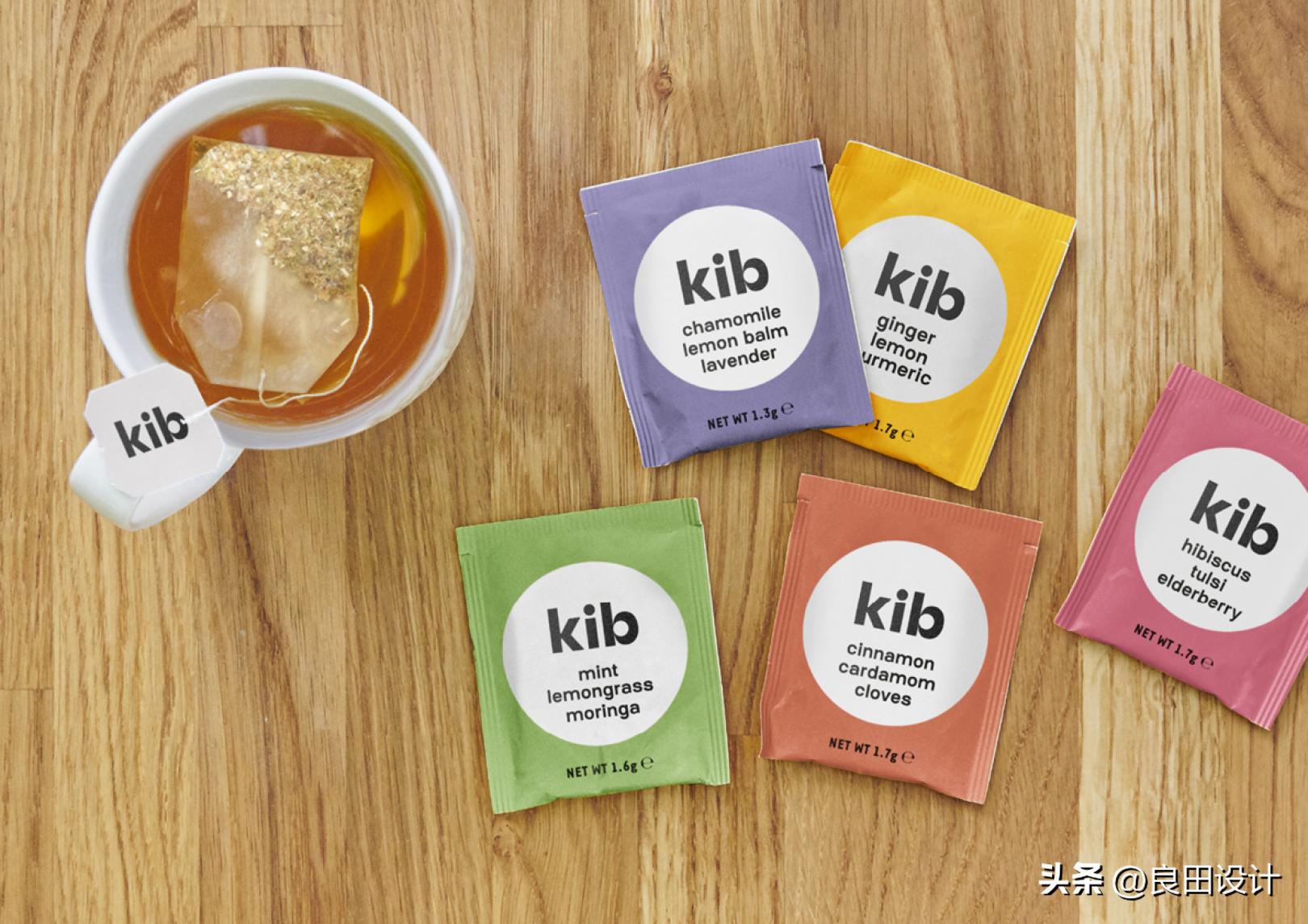 东非凉茶系列Kib的包装设计灵感来自循环农业