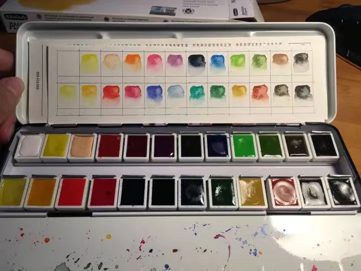 荷尔拜因水彩颜料产地,水彩颜料荷尔拜因