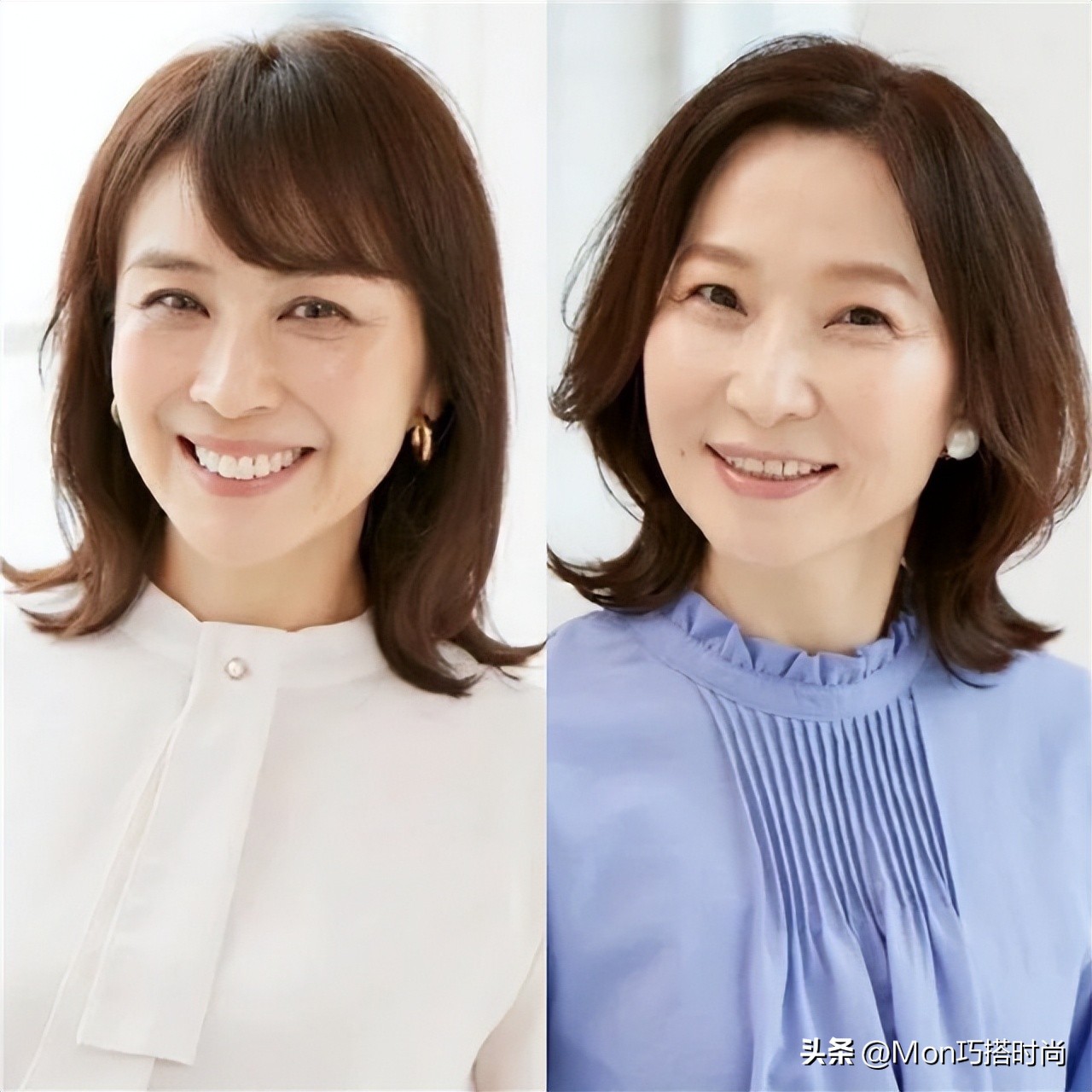 黑长直适合的短发发型,40岁短发减龄纹理烫怎么烫没卷