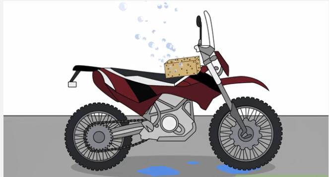 摩托车卡钳清洁,怎么清洁摩托车