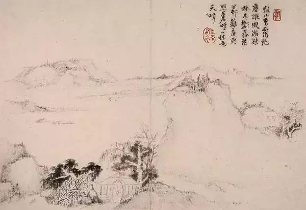 枯笔之境,枯笔之境的书法作品