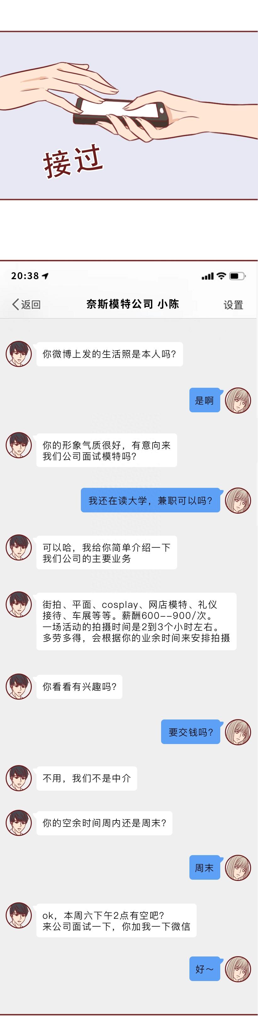 最新兼职模特骗局,不露脸兼职模特骗局