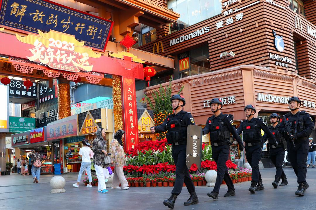 全国2019共出动警力多少人次,日均出动警力6300余人次