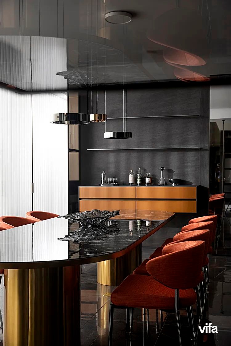 vifa威法高端全屋定制卧室,威法全屋橱柜定制展厅设计