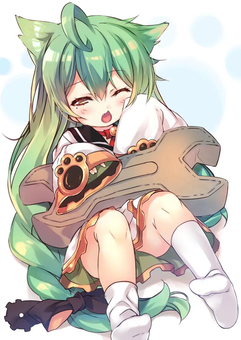 二次元小猫美图,二次元白喵美图