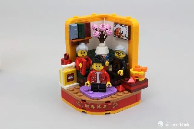 乐高80108,乐高新春80113乐满楼测评