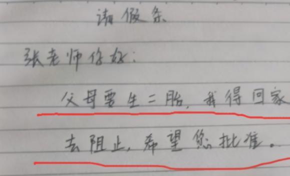 奇葩请假理由老师让我滚,上课请假的奇葩理由