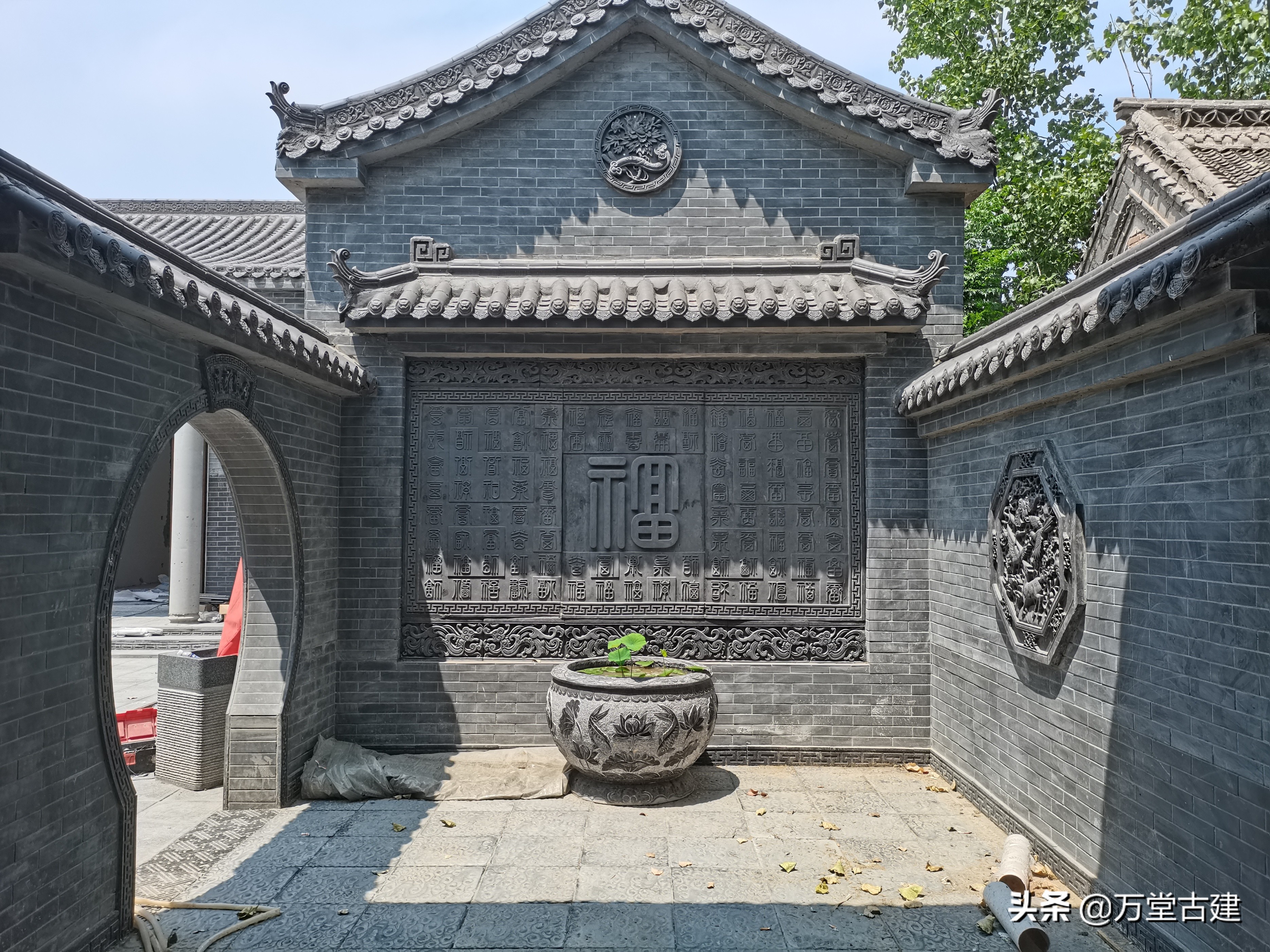给自己乡下的房子造一座民宿庭院,回归乡下建一座小院