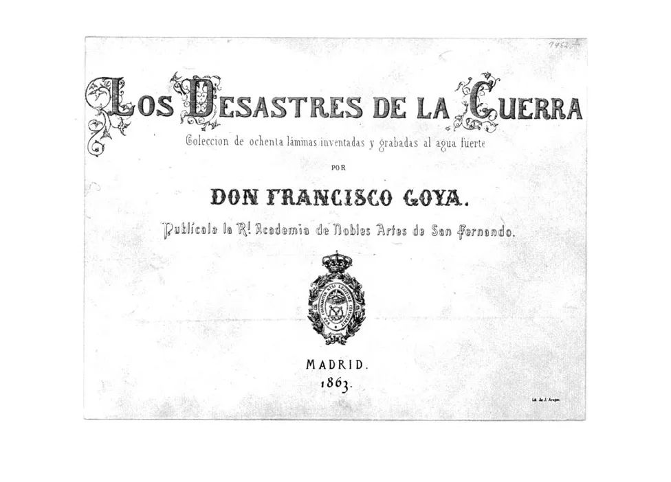 看艺术家眼中的战争——戈雅·战争之殇