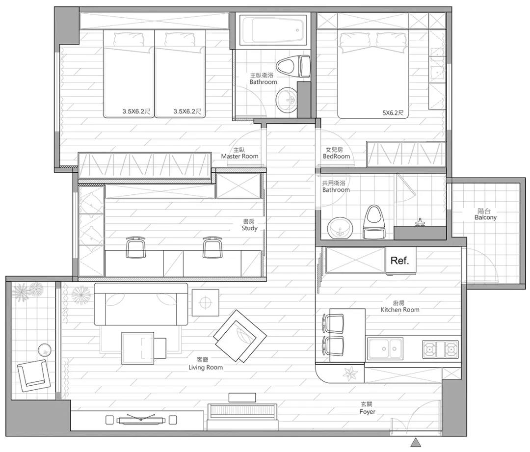 玻璃隔断在家居设计中的运用,半墙玻璃隔断好看又实用