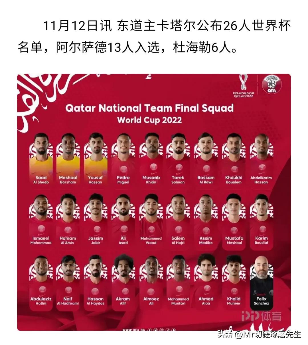 2022卡塔尔世界杯32支球队,2022卡塔尔fifa国际足联世界杯