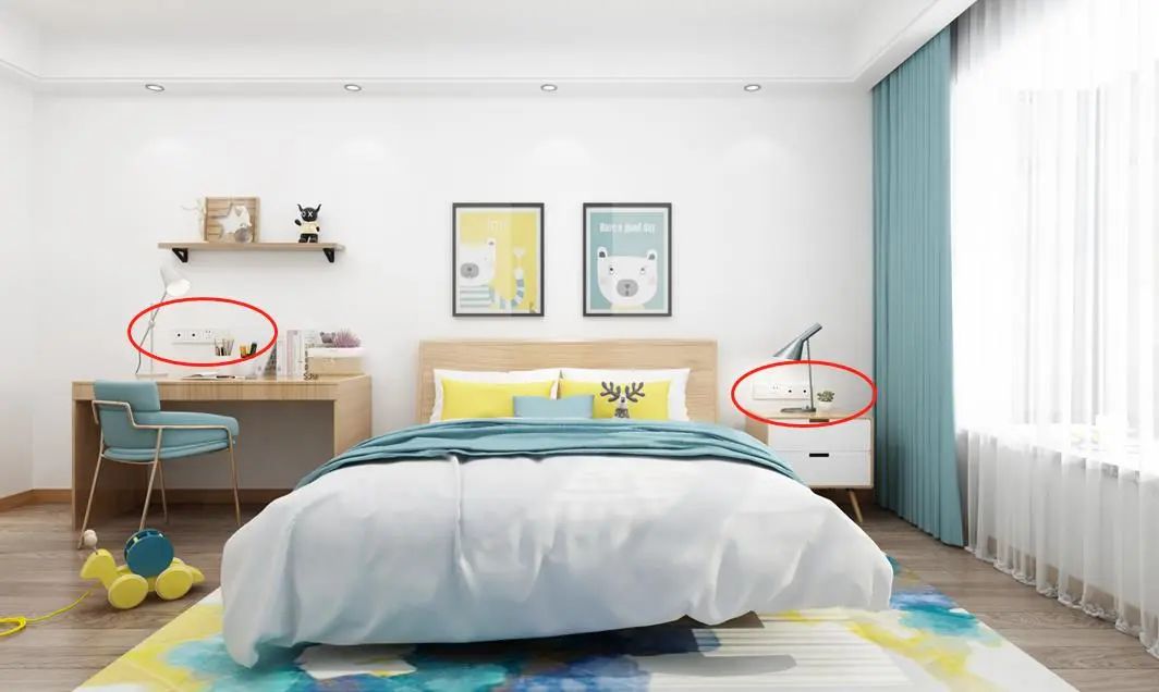 全屋开关插座布局合理尺寸,复式公寓全屋开关插座布局