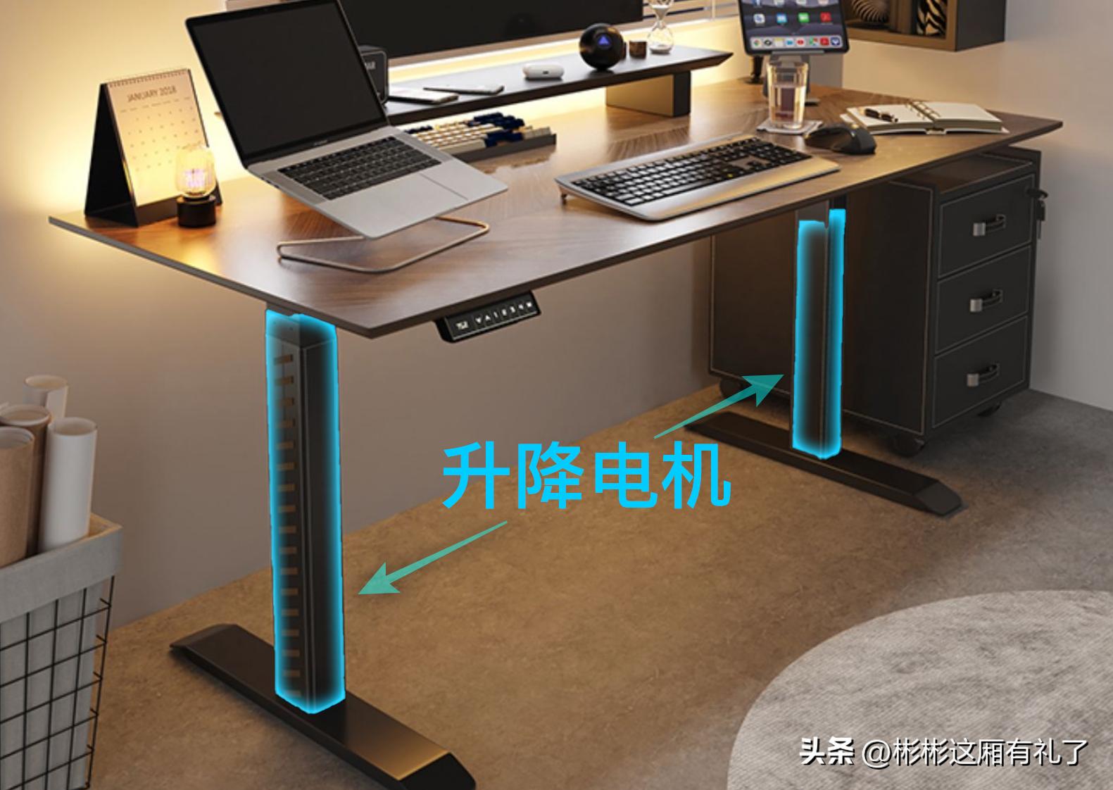 一张图教你挑电动升降桌,升降桌有哪些利弊如何选择升降桌