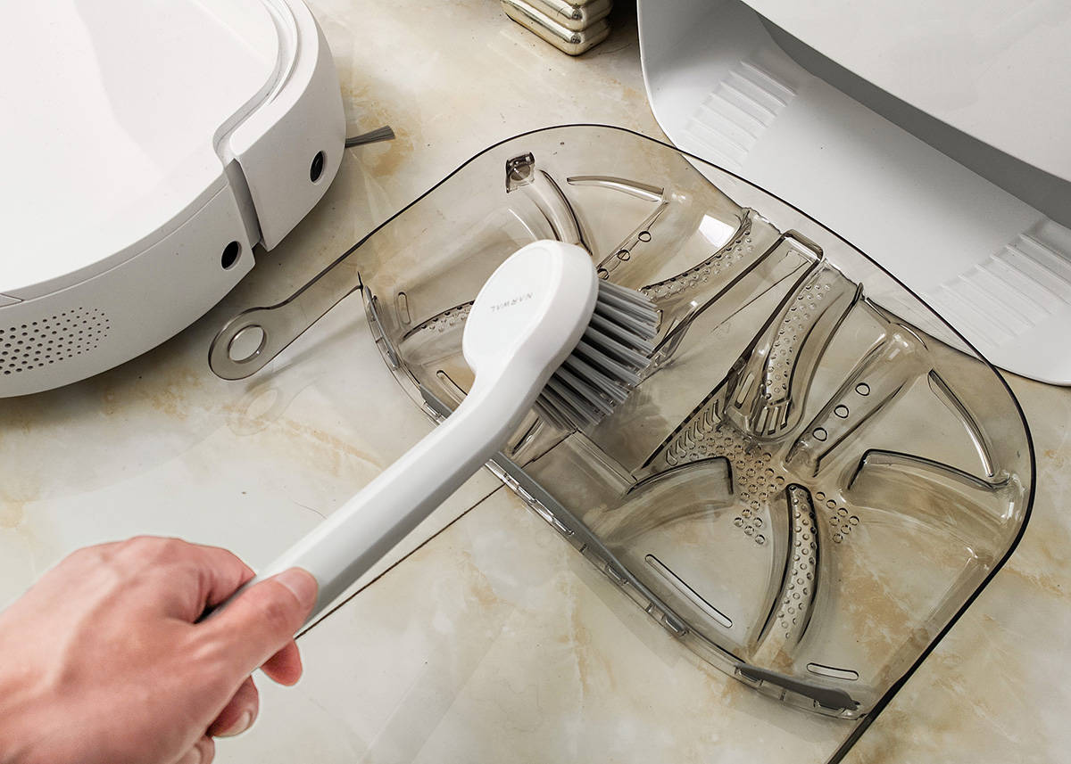 拖地云鲸,云鲸j2扫地机器人怎么拖地