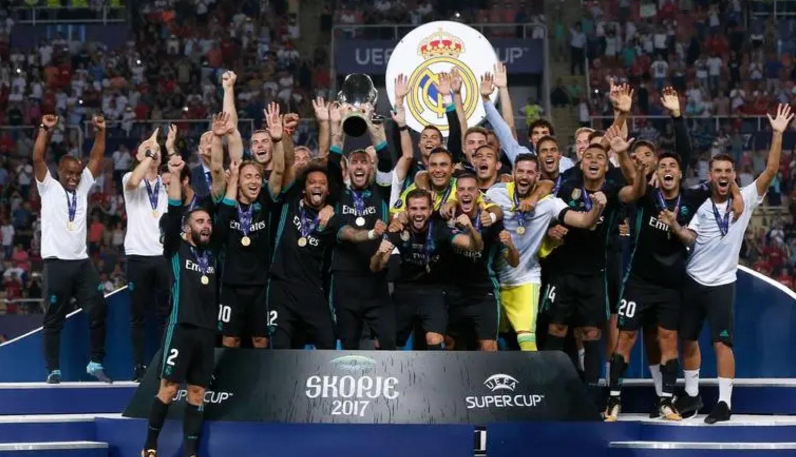 皇马优胜者杯历届冠军,皇马卫冕欧洲超级杯