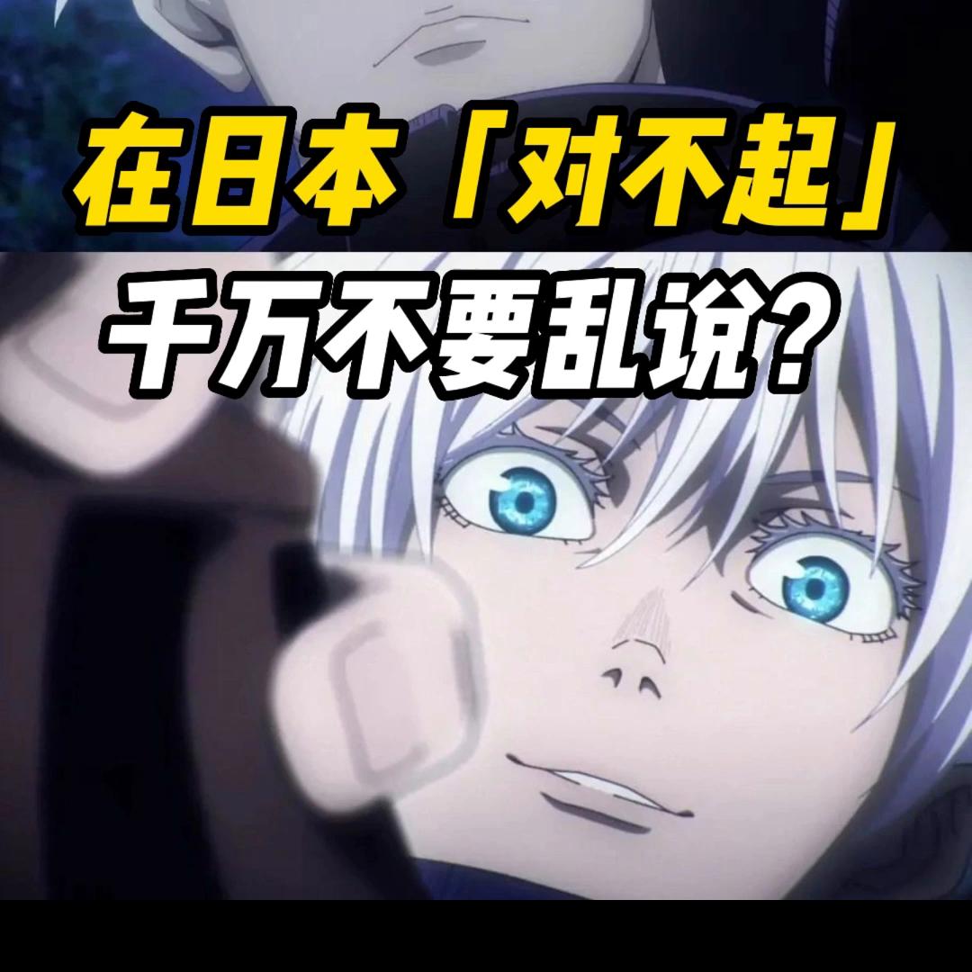 为什么在日本“对不起”千万不要乱说?#日本