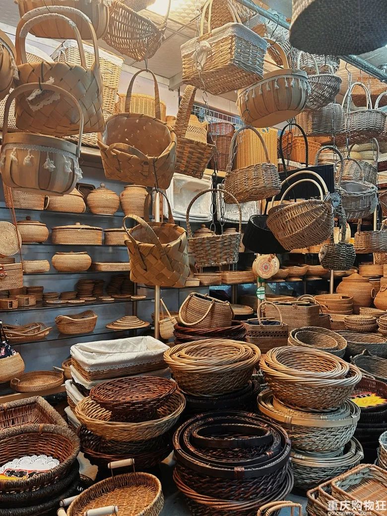 重庆哪里有藤编工艺品,重庆解放碑藤编市场