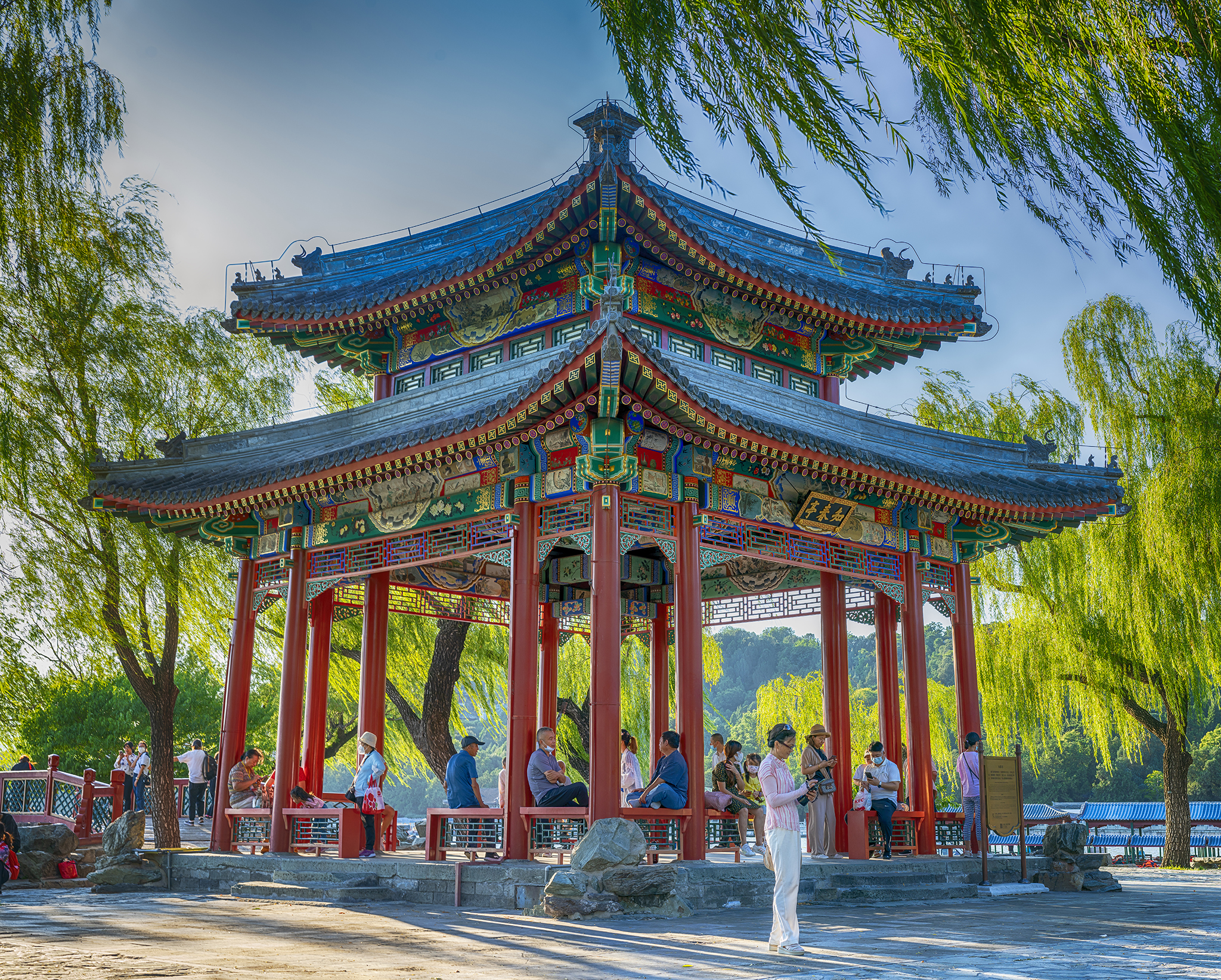 走颐和清漪，赏皇家园林之十一：昆明湖东堤（修订版）