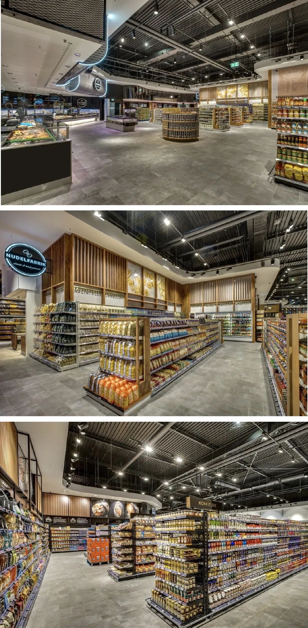 英国百年超市陈列欣赏,德国超市货架图解