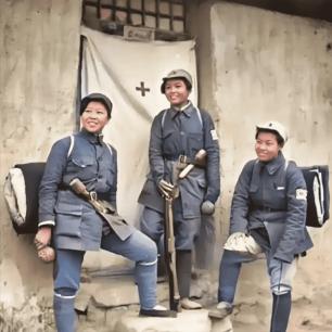 日军日记：*安妇慰**不服从管教，我很愤怒，用*刀刺**插入她的*体下**