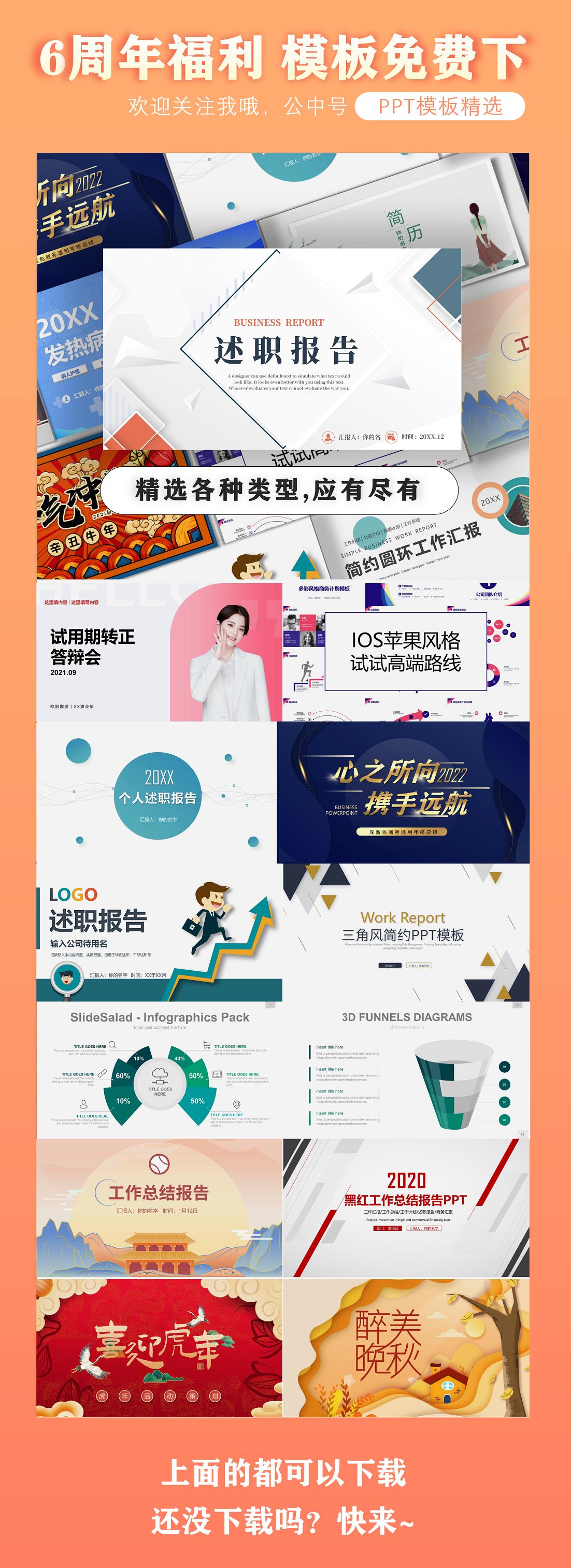 创意年终总结汇报ppt模板下载,2017蓝色简约大气年终总结ppt模板