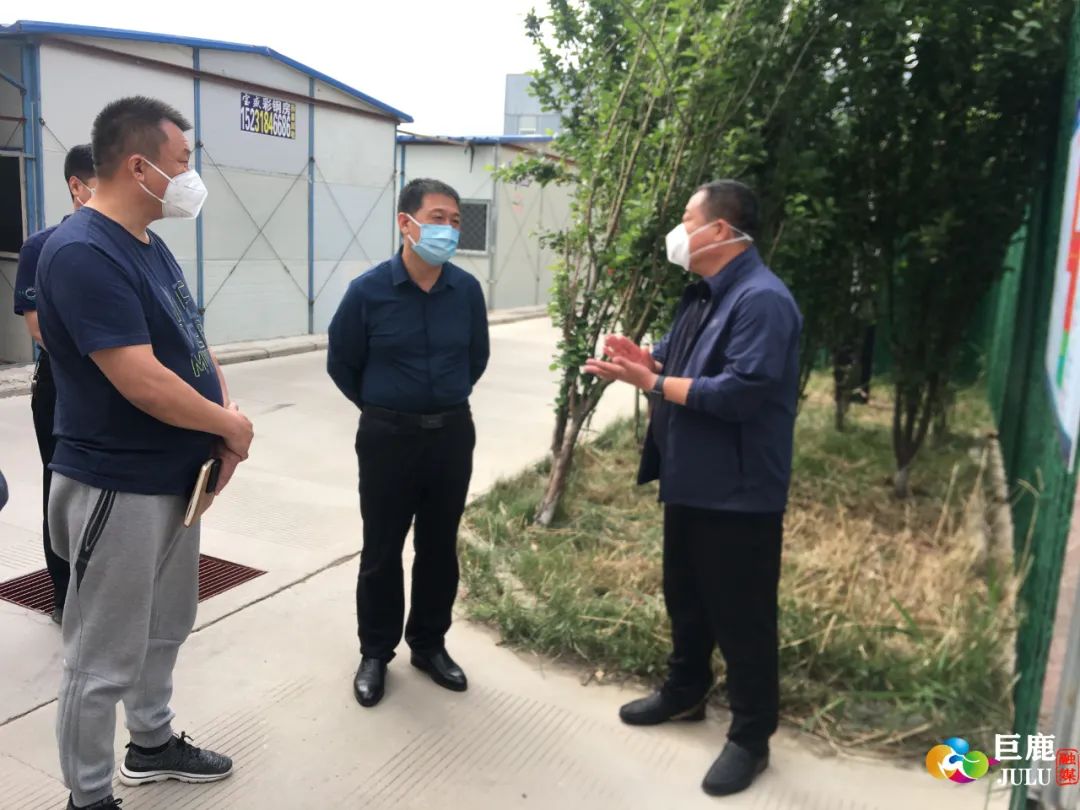 李精虎调研督导物流保通保畅、疫情防控工作