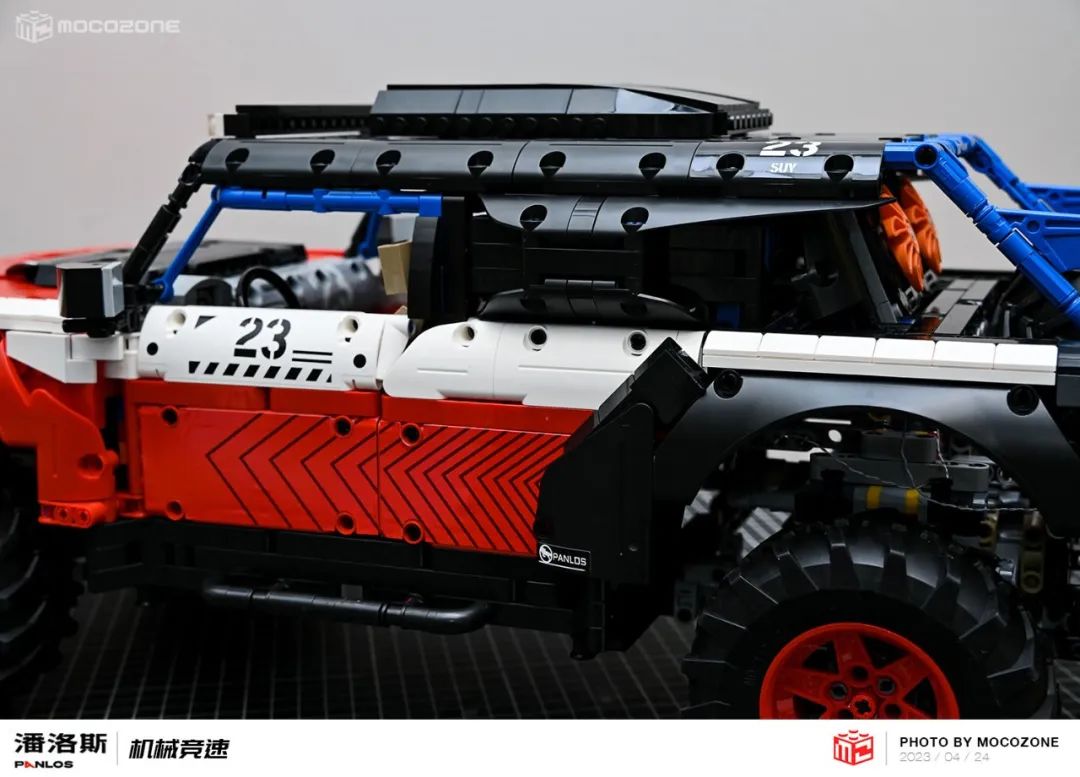 攀爬能力最强的积木越野车,积木越野车攀爬测试