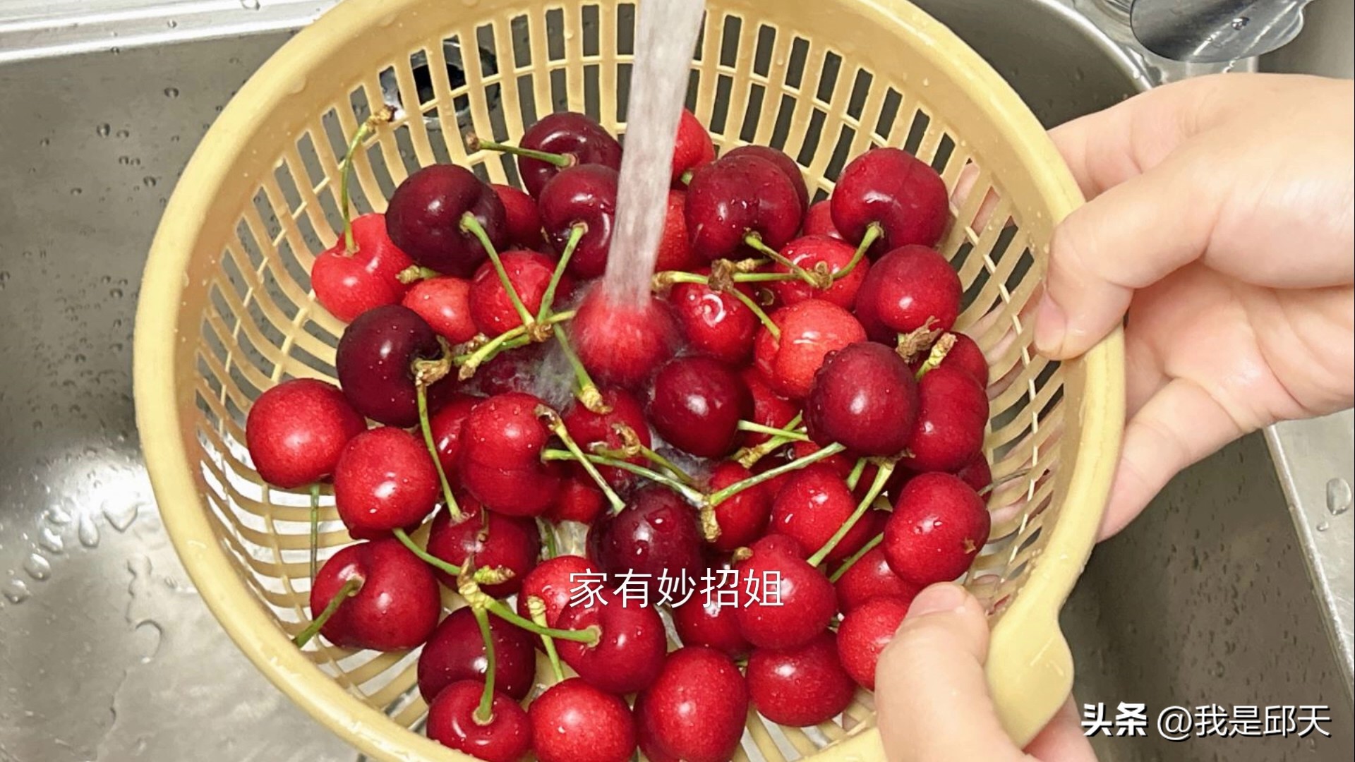 樱桃怎么清洗才干净无农药残留,樱桃树叶有黑色虫卵怎么处理