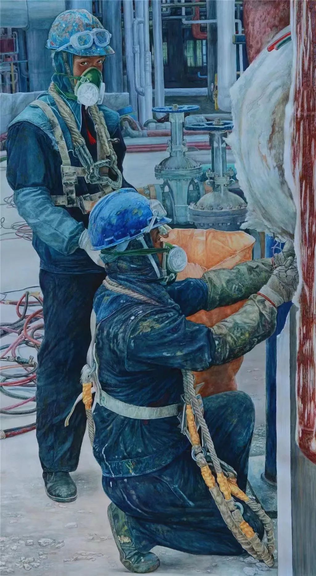 喜迎二十大书画展视频,临淄书画名家